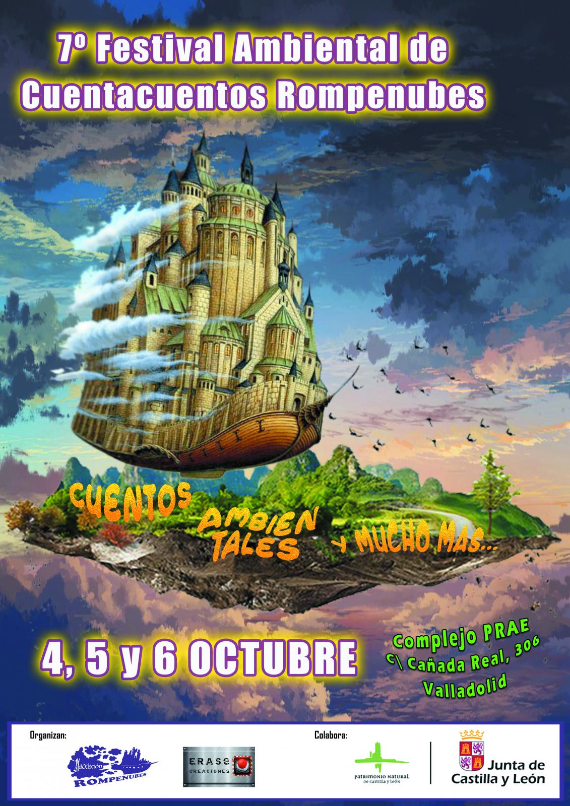 El Festival de cuentacuentos ambientales Rompenubes vuelve al PRAE el primer fin de semana de octubre